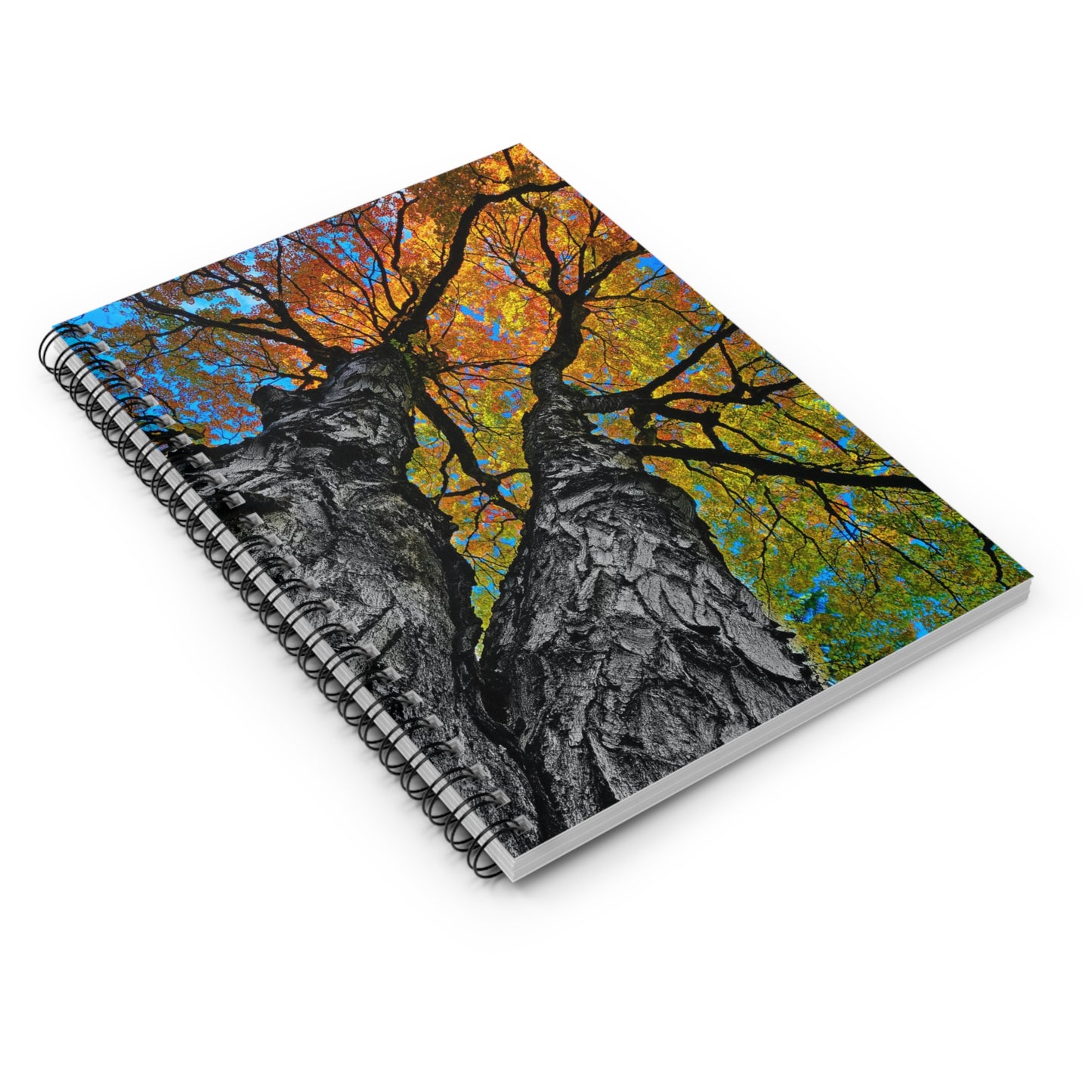 Autumn Canopy Chronicles Spiral Notebook - Ruled Line