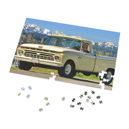 Retro Ride Jigsaw Puzzle (30, 110, 252, 500,1000-Piece)