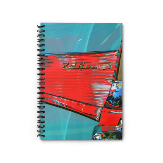 Chevy Bel Air Spiral Notebook - Ruled Line