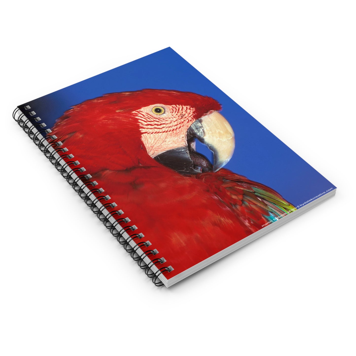 Macaw Spiral Notebook - Ruled Line