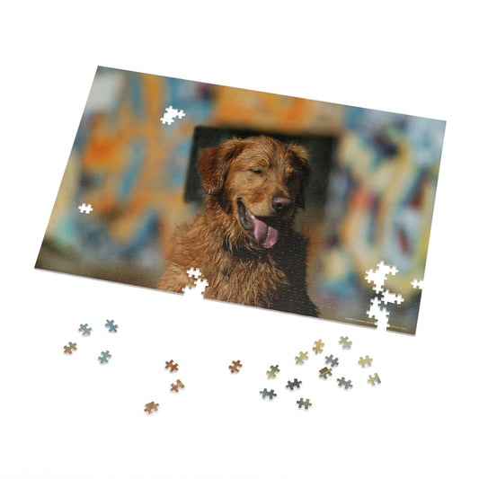 Splashy Gold Jigsaw Puzzle (30, 110, 252, 500,1000-Piece)