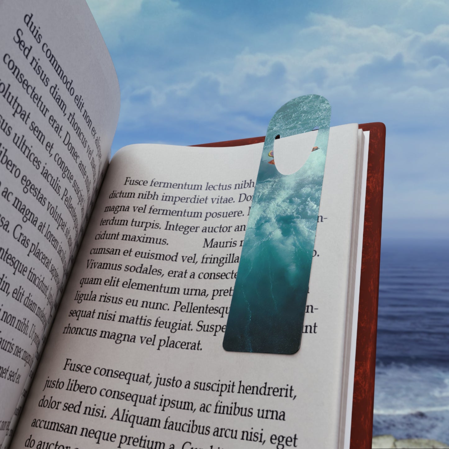 Riding the Waves Bookmark