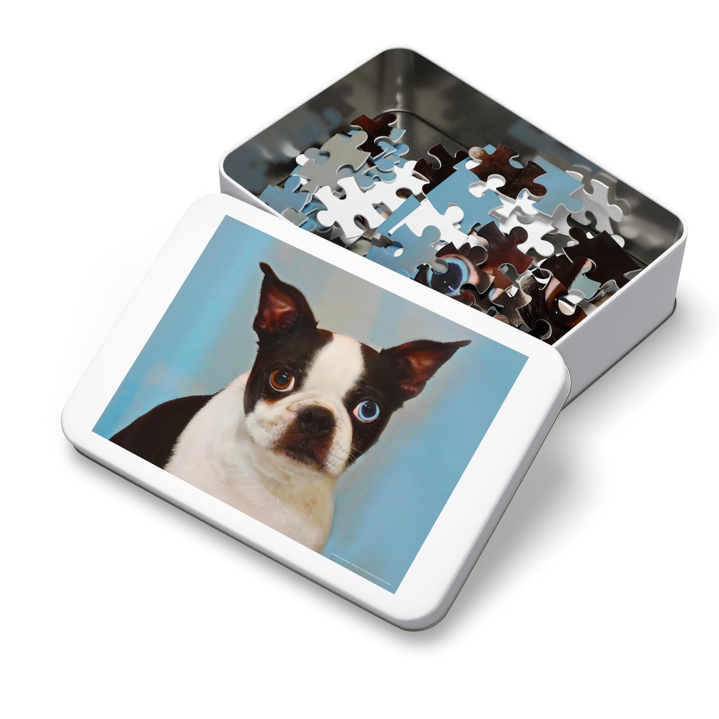 Boston Terrier Jigsaw Puzzle (30, 110, 252, 500,1000-Piece)