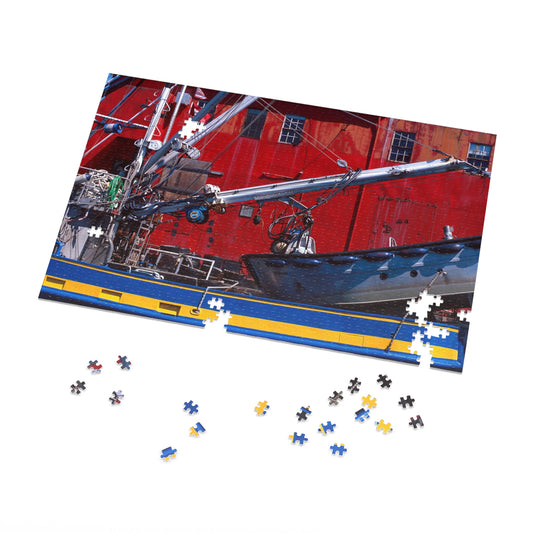 Fishing Boat Jigsaw Puzzle (30, 110, 252, 500,1000-Piece)