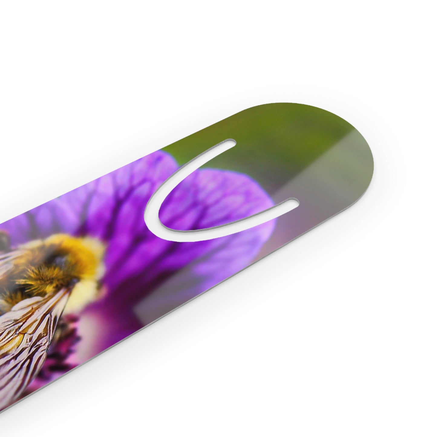 A Bee and Bloom Bookmark