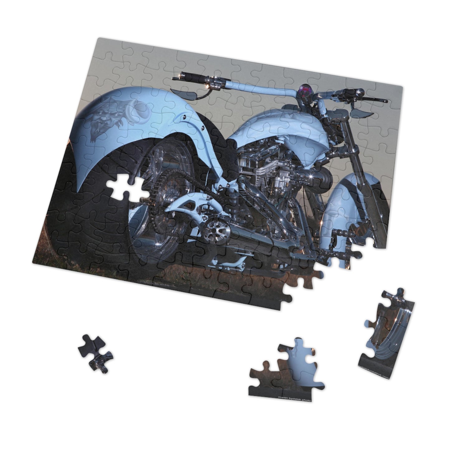Custom Chopper Jigsaw Puzzle (30, 110, 252, 500,1000-Piece)