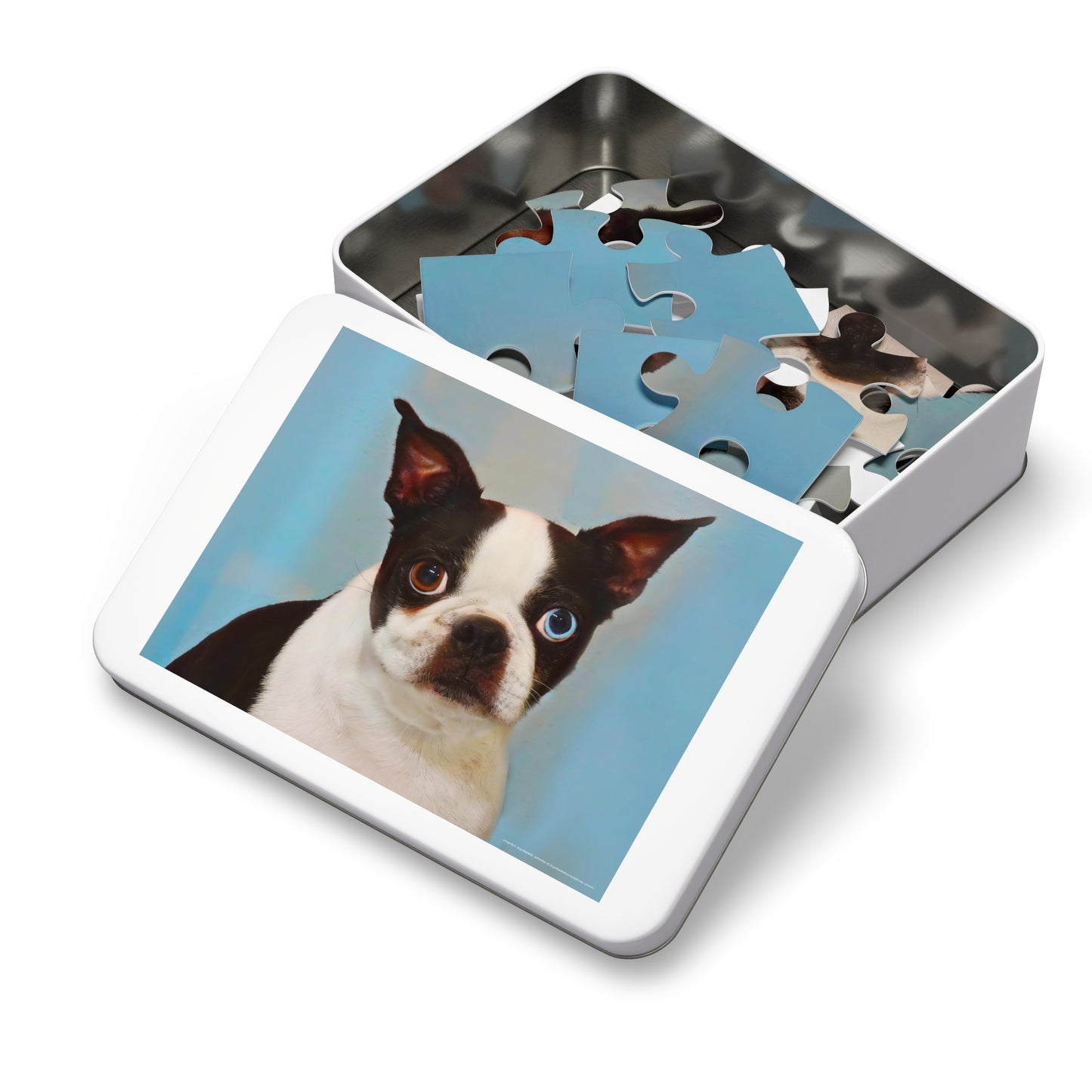 Boston Terrier Jigsaw Puzzle (30, 110, 252, 500,1000-Piece)