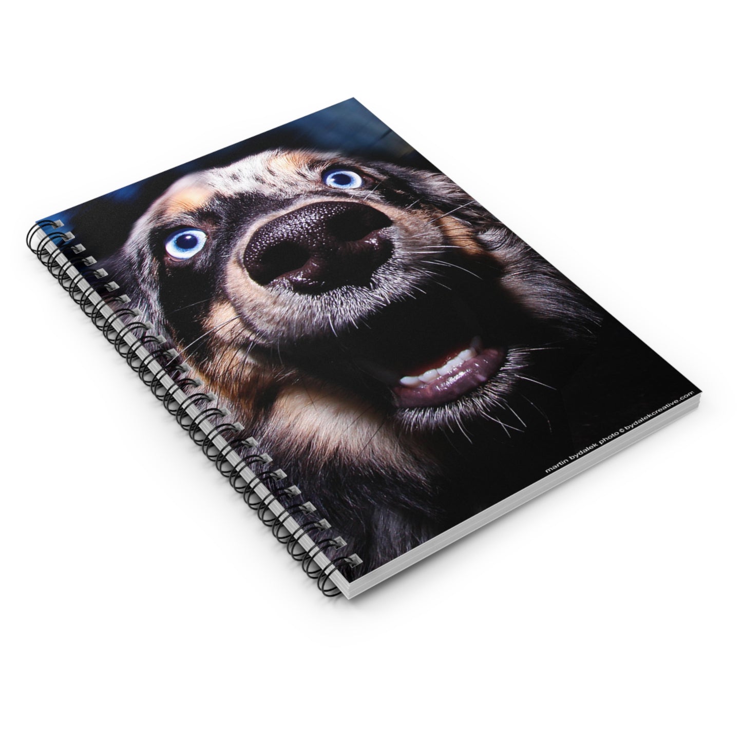 Dog Boops Spiral Notebook - Ruled Line