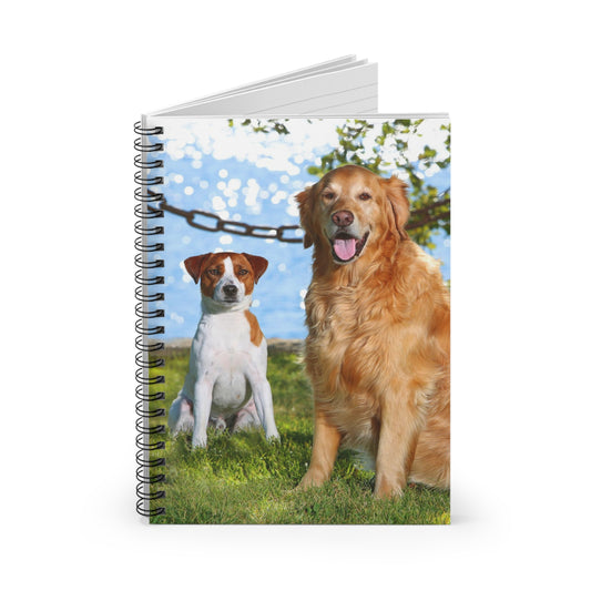 Canine Companions Spiral Notebook - Ruled Line