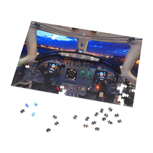 Cockpit Conundrum Jigsaw Puzzle (30, 110, 252, 500,1000-Piece)