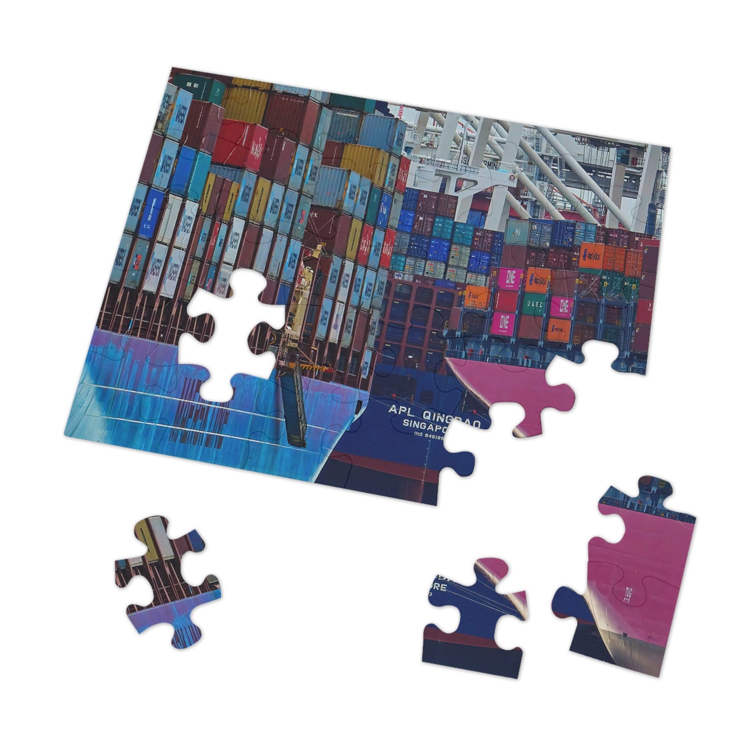 Container Conundrum Jigsaw Puzzle (30, 110, 252, 500,1000-Piece)
