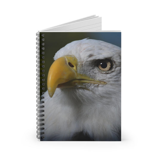 Majestic Eagle Spiral Notebook - Ruled Line