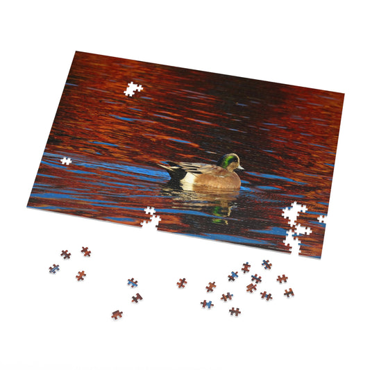 Wondrous Wigeon Jigsaw Puzzle (30, 110, 252, 500,1000-Piece)