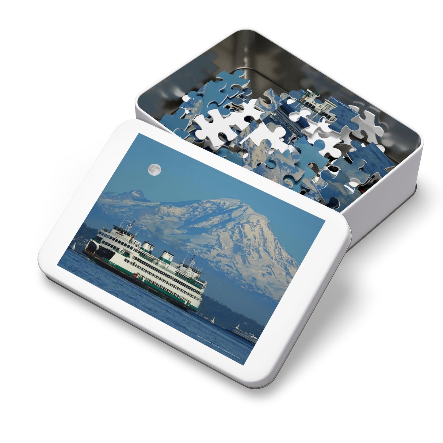 Maritime Marvel and Majestic Peak Jigsaw Puzzle (30, 110, 252, 500,1000-Piece)