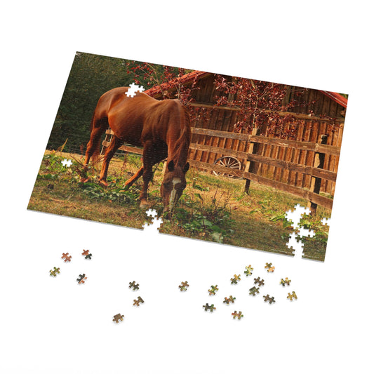 Equestrian Elegance Jigsaw Puzzle (30, 110, 252, 500,1000-Piece)