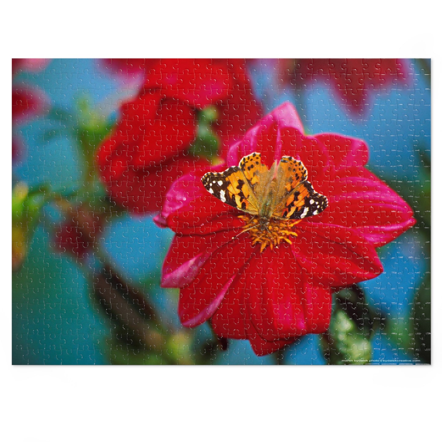 Lady in Red Jigsaw Puzzle (30, 110, 252, 500,1000-Piece)