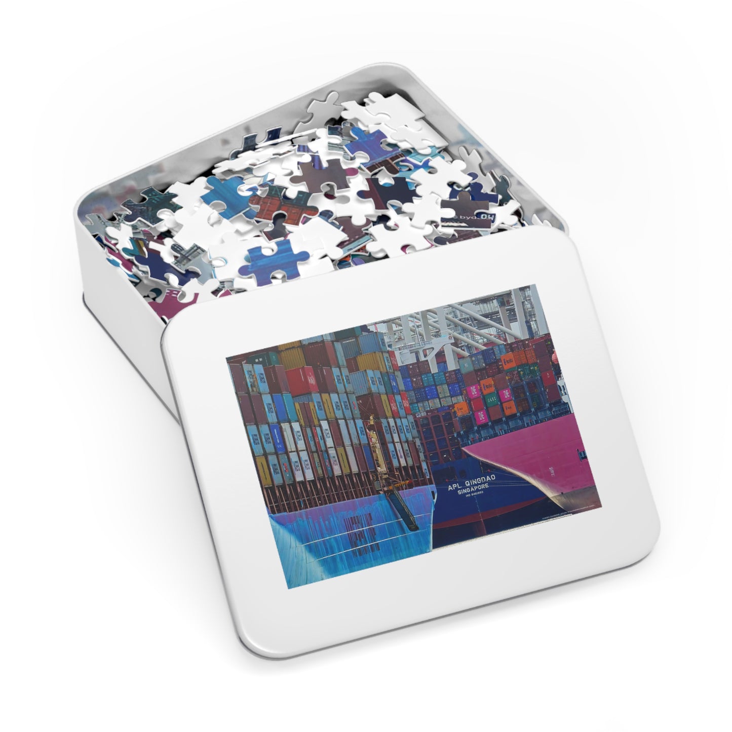 Container Conundrum Jigsaw Puzzle (30, 110, 252, 500,1000-Piece)