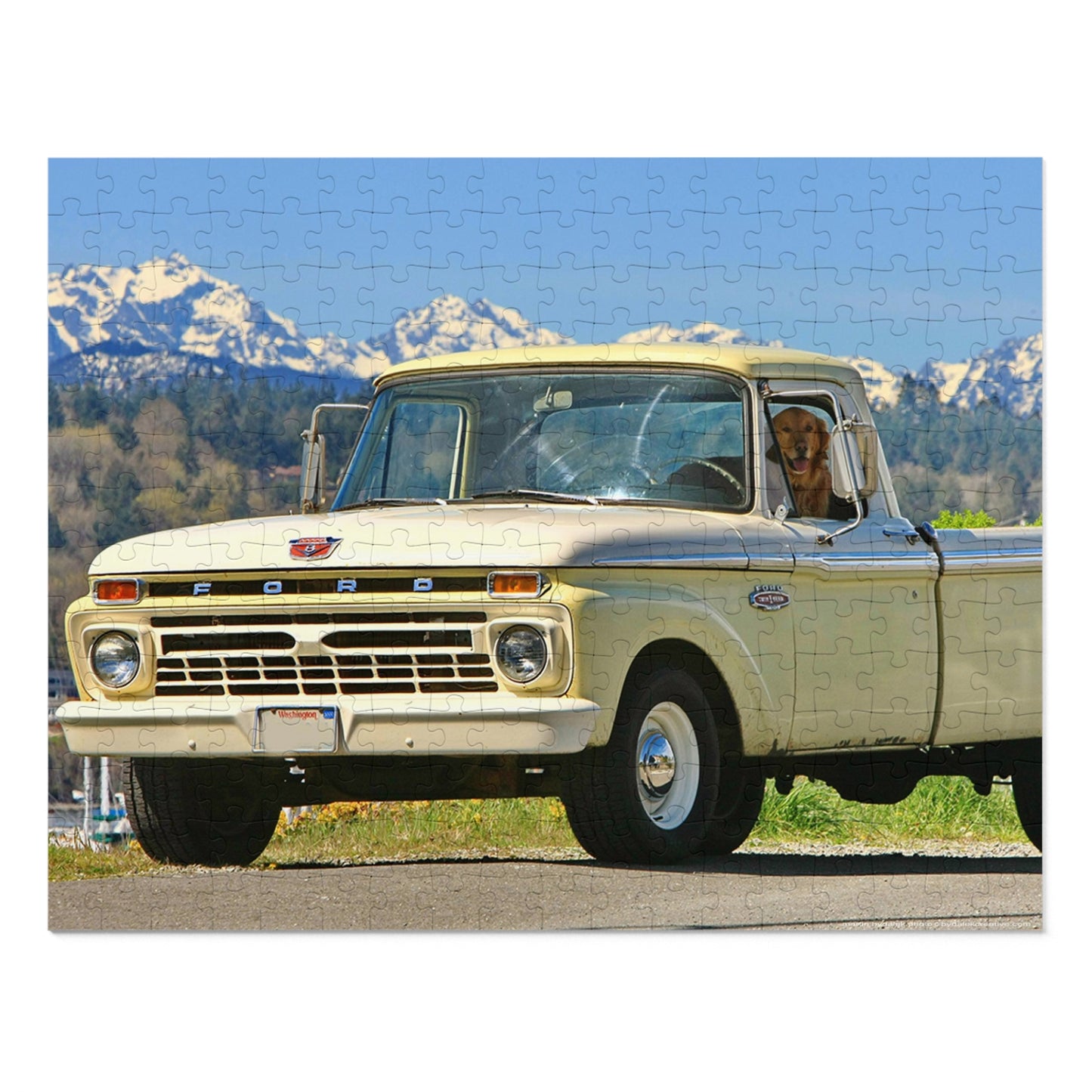 Retro Ride Jigsaw Puzzle (30, 110, 252, 500,1000-Piece)