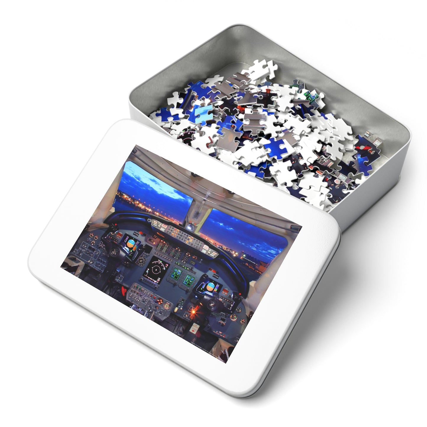 Cockpit Conundrum Jigsaw Puzzle (30, 110, 252, 500,1000-Piece)