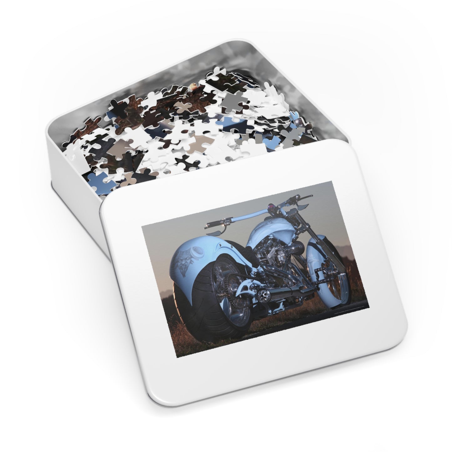 Custom Chopper Jigsaw Puzzle (30, 110, 252, 500,1000-Piece)