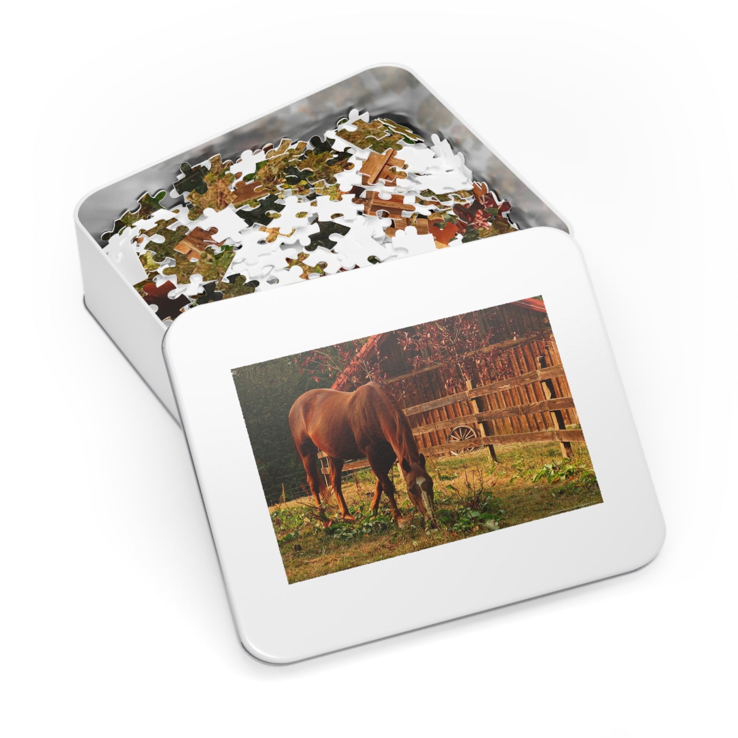 Equestrian Elegance Jigsaw Puzzle (30, 110, 252, 500,1000-Piece)