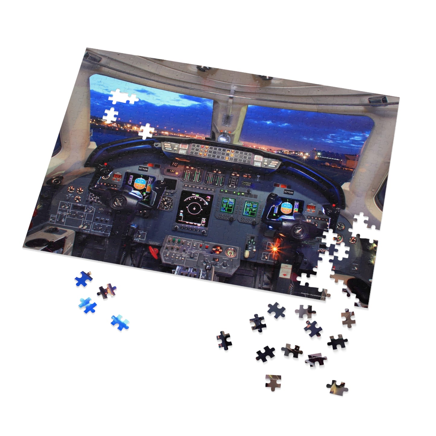 Cockpit Conundrum Jigsaw Puzzle (30, 110, 252, 500,1000-Piece)