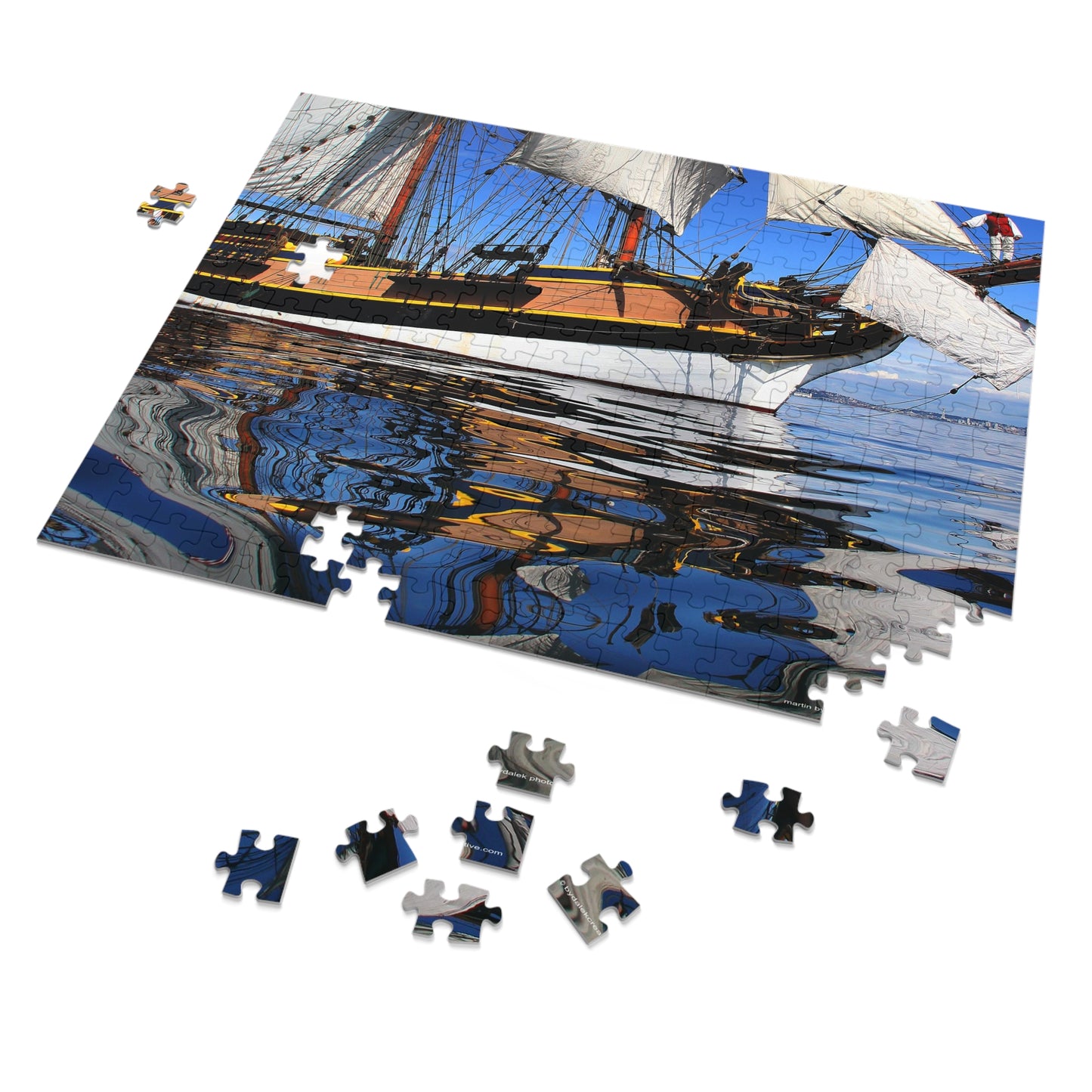 Reflecting Elegance Jigsaw Puzzle (30, 110, 252, 500,1000-Piece)