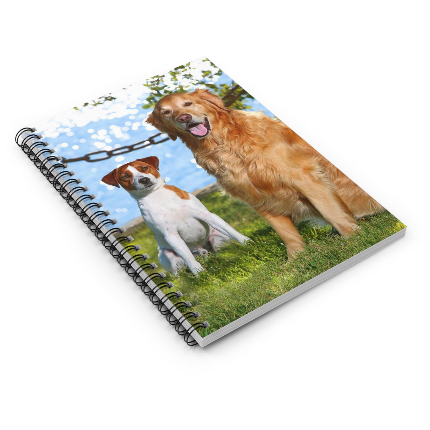 Canine Companions Spiral Notebook - Ruled Line