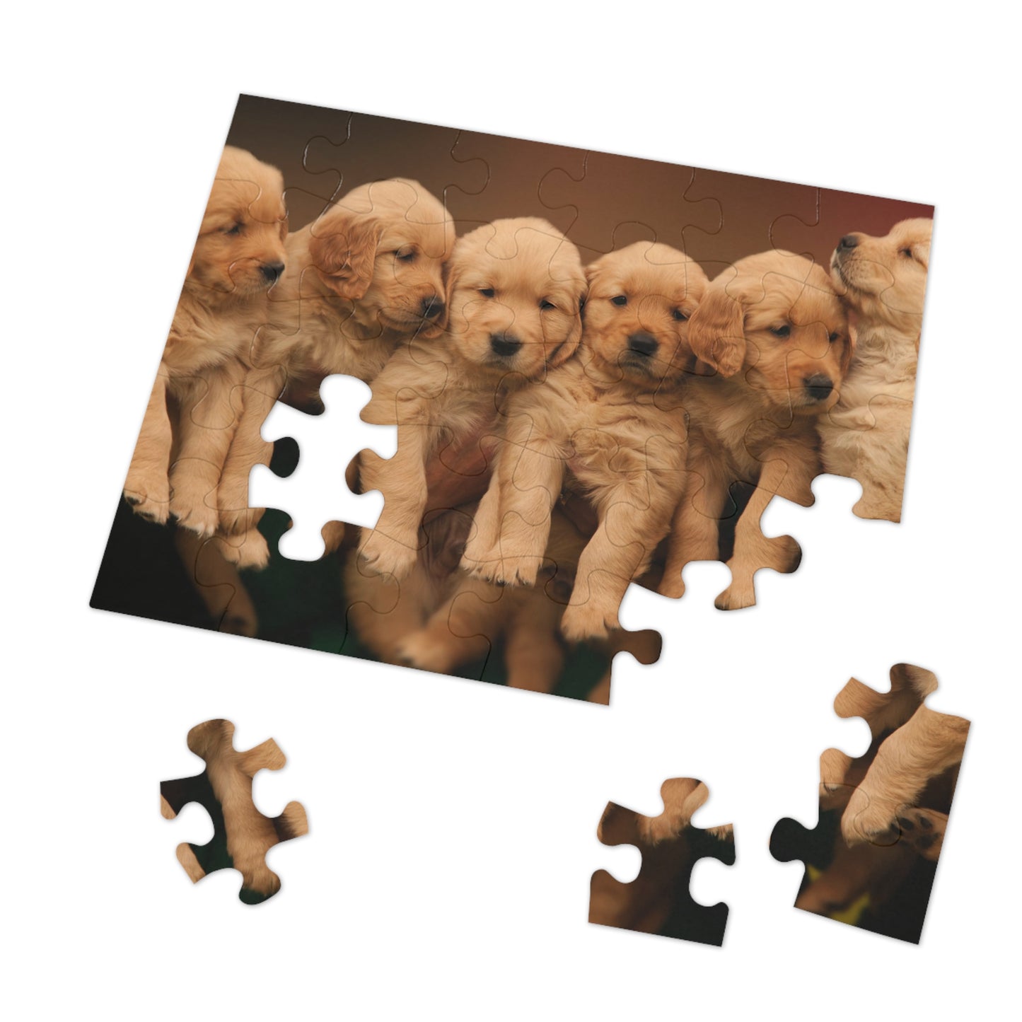 Golden Joy Jigsaw Puzzle (30, 110, 252, 500,1000-Piece)