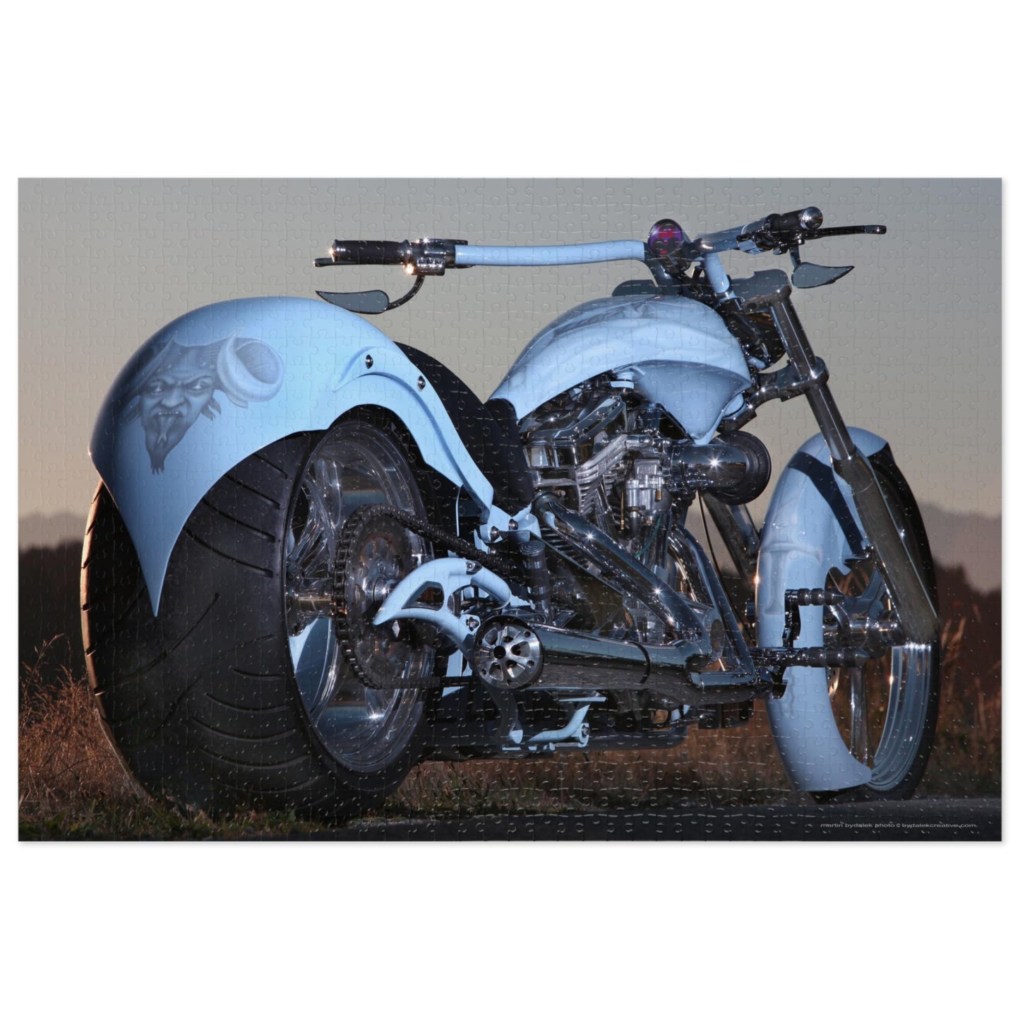 Custom Chopper Jigsaw Puzzle (30, 110, 252, 500,1000-Piece)