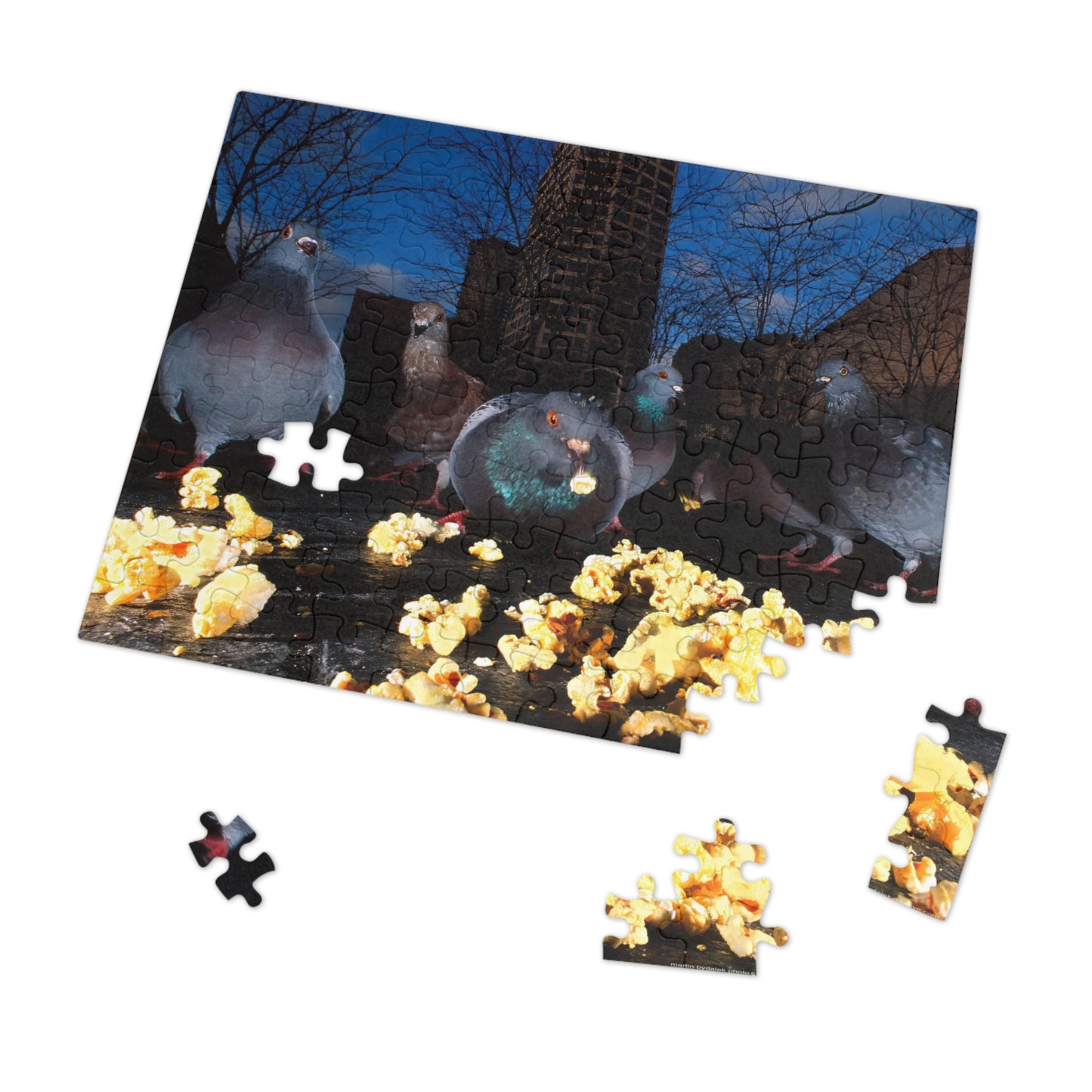 Pigeon Picnic Jigsaw Puzzle (30, 110, 252, 500,1000-Piece)