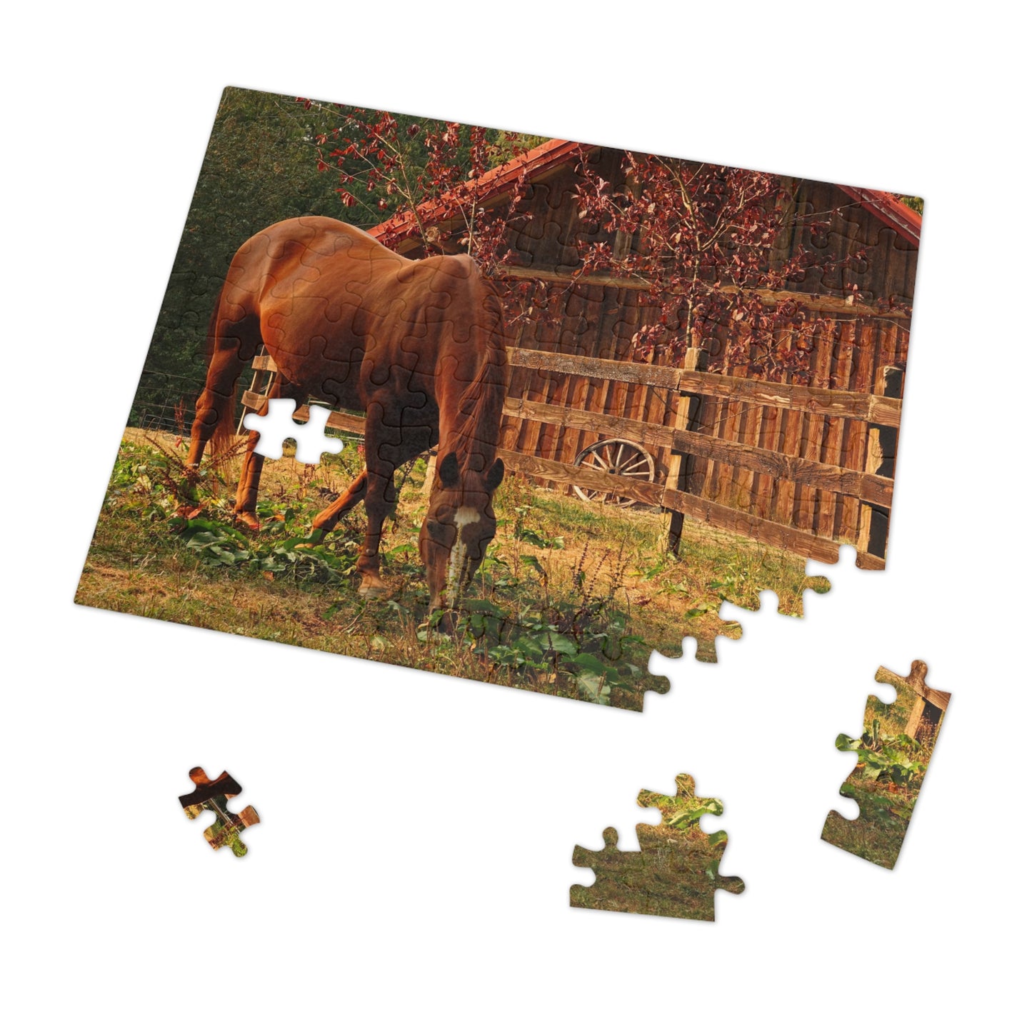 Equestrian Elegance Jigsaw Puzzle (30, 110, 252, 500,1000-Piece)