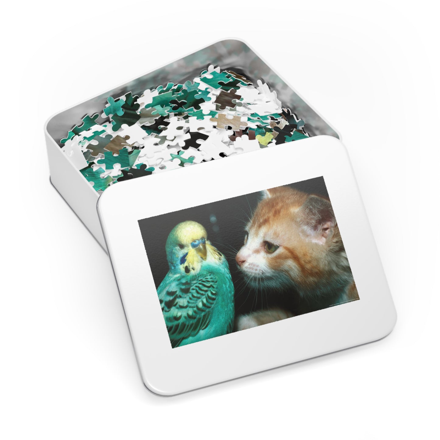 Feline Curiosity Jigsaw Puzzle (30, 110, 252, 500,1000-Piece)