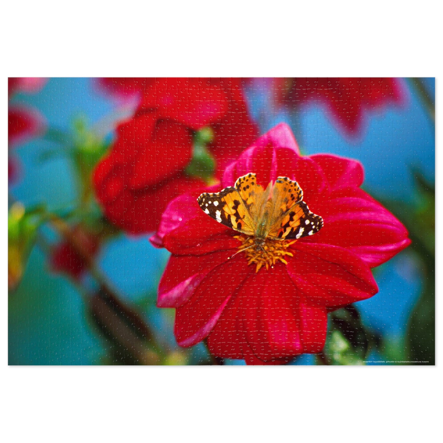 Lady in Red Jigsaw Puzzle (30, 110, 252, 500,1000-Piece)