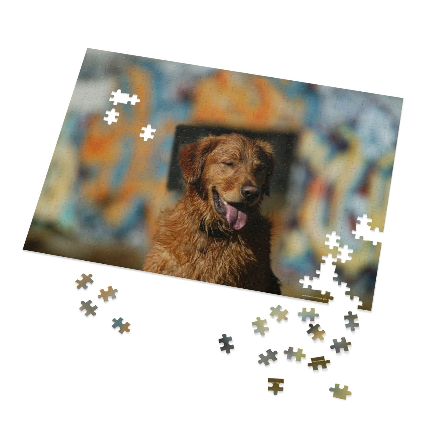 Splashy Gold Jigsaw Puzzle (30, 110, 252, 500,1000-Piece)