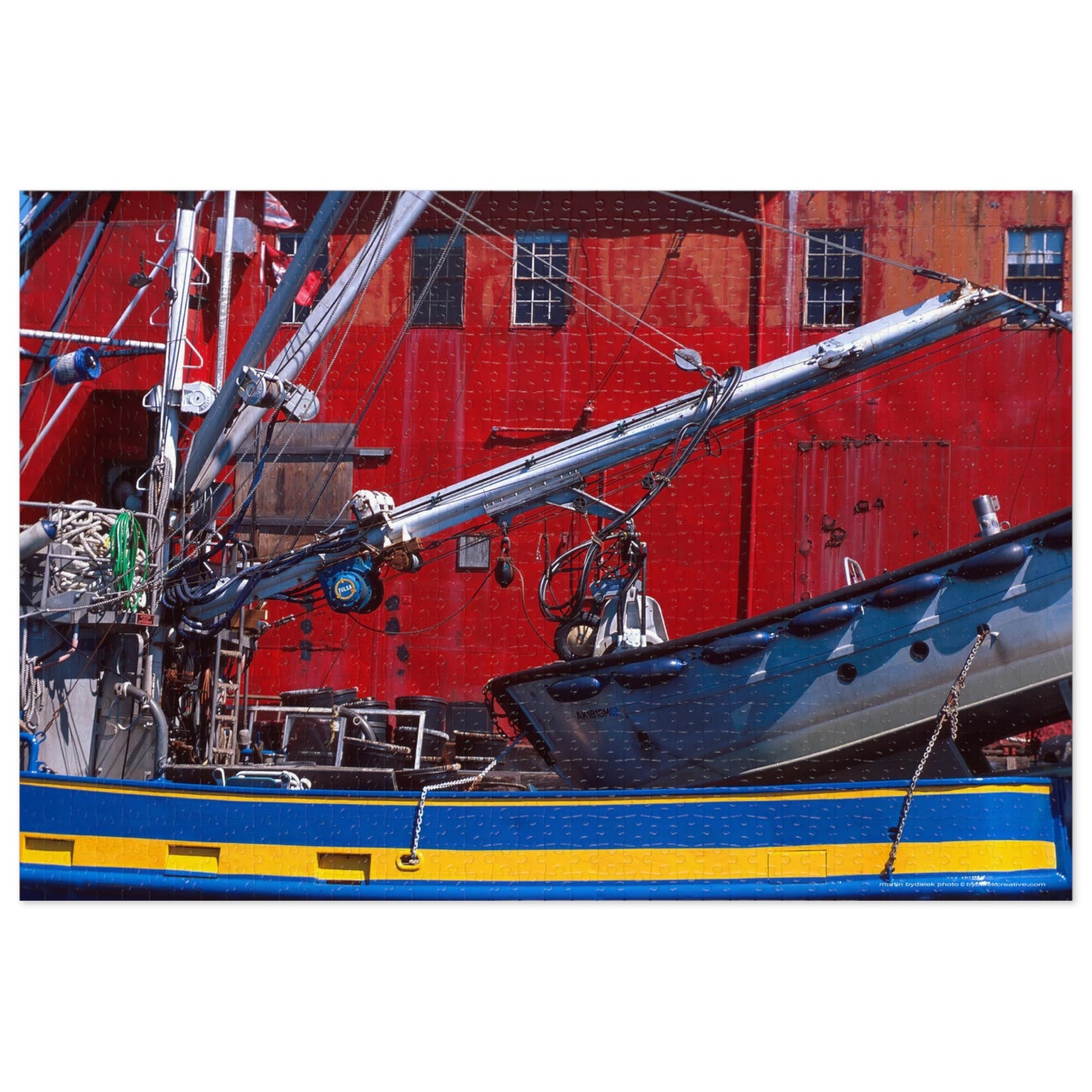 Fishing Boat Jigsaw Puzzle (30, 110, 252, 500,1000-Piece)