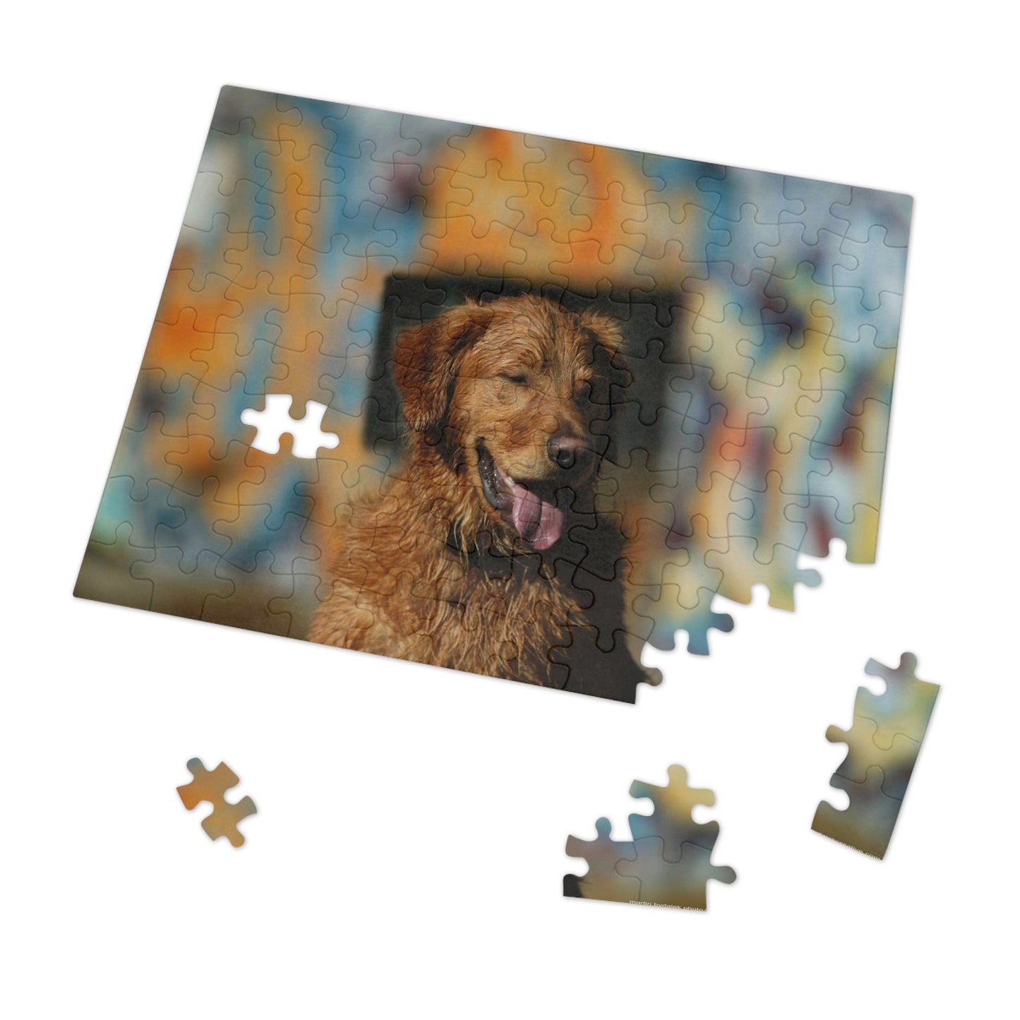 Splashy Gold Jigsaw Puzzle (30, 110, 252, 500,1000-Piece)