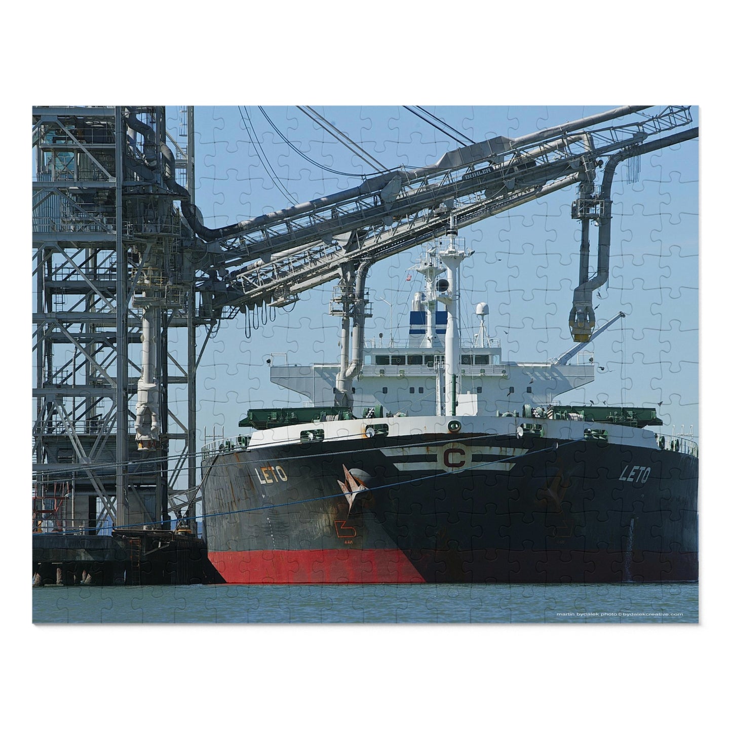 Refinery Tanker Jigsaw Puzzle (30, 110, 252, 500,1000-Piece)