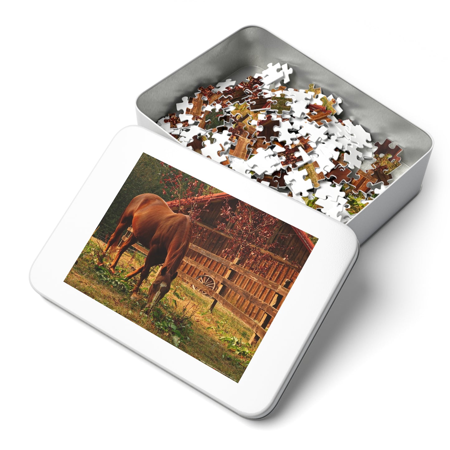 Equestrian Elegance Jigsaw Puzzle (30, 110, 252, 500,1000-Piece)