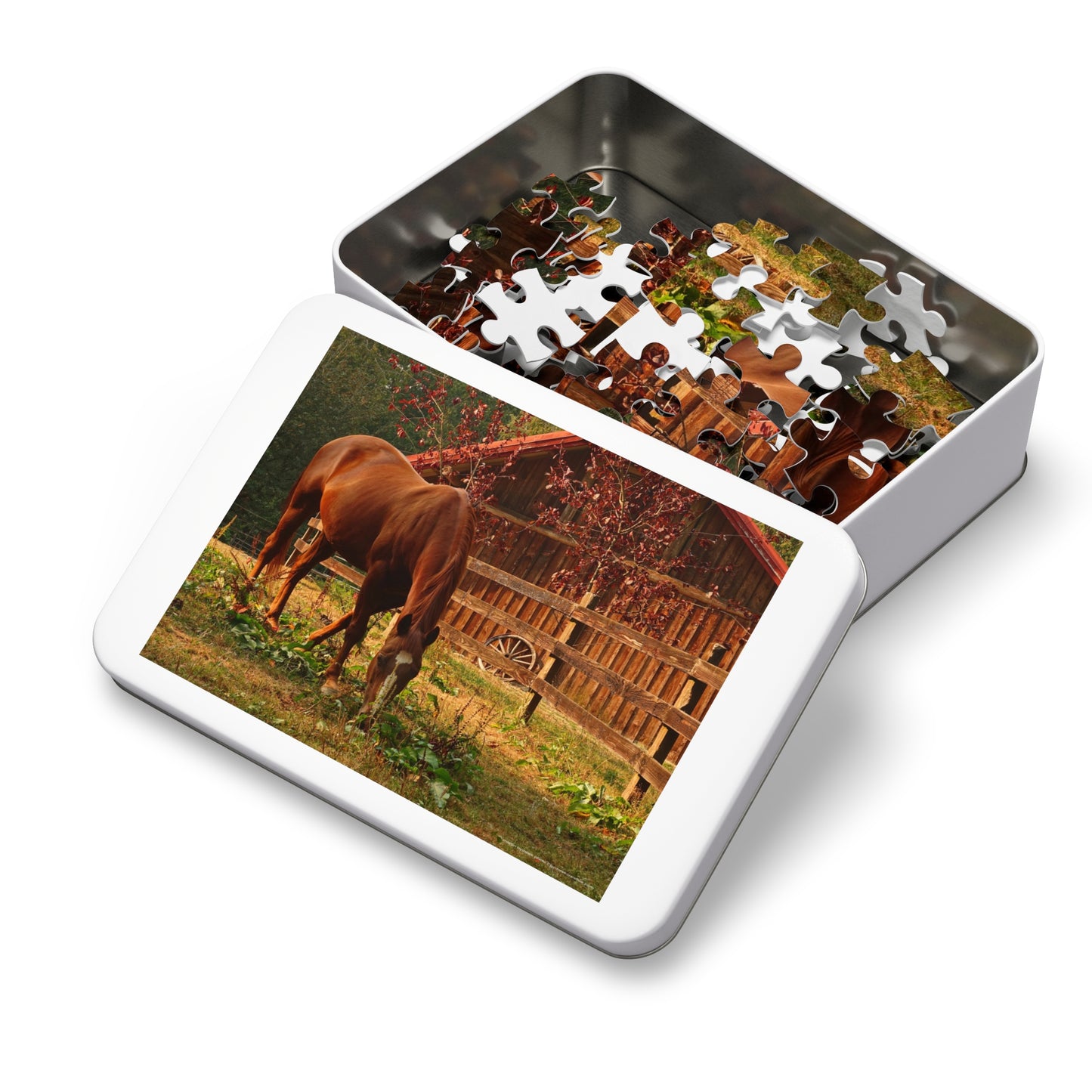 Equestrian Elegance Jigsaw Puzzle (30, 110, 252, 500,1000-Piece)