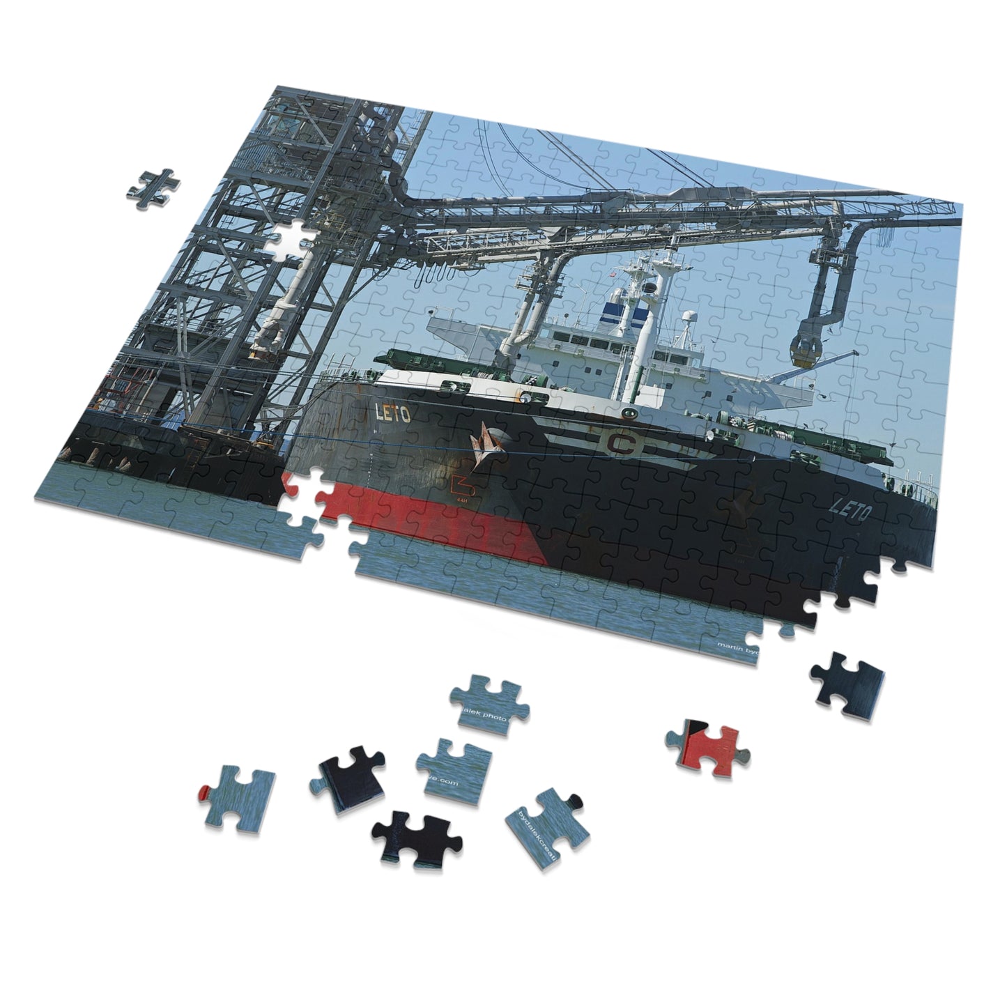 Refinery Tanker Jigsaw Puzzle (30, 110, 252, 500,1000-Piece)