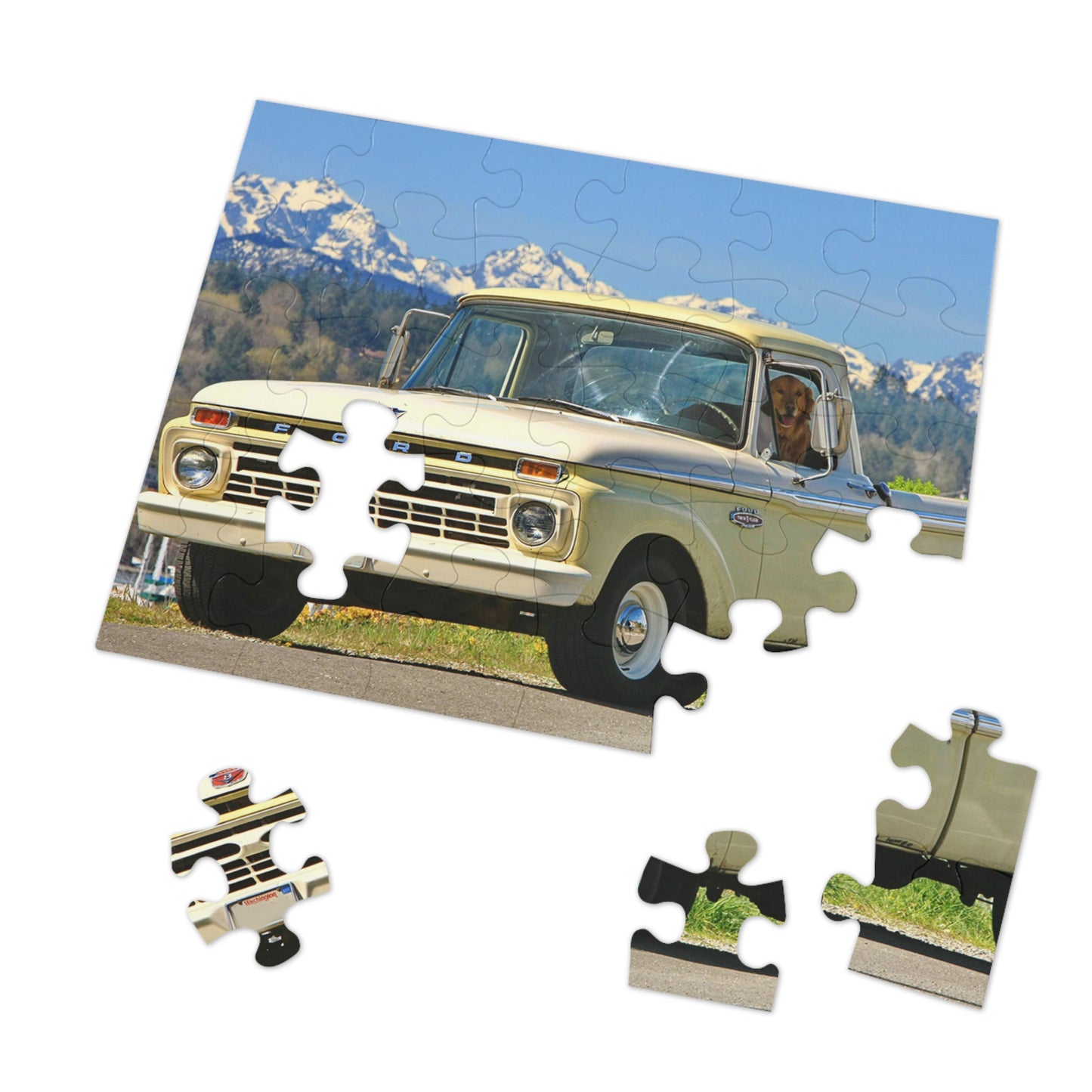 Retro Ride Jigsaw Puzzle (30, 110, 252, 500,1000-Piece)