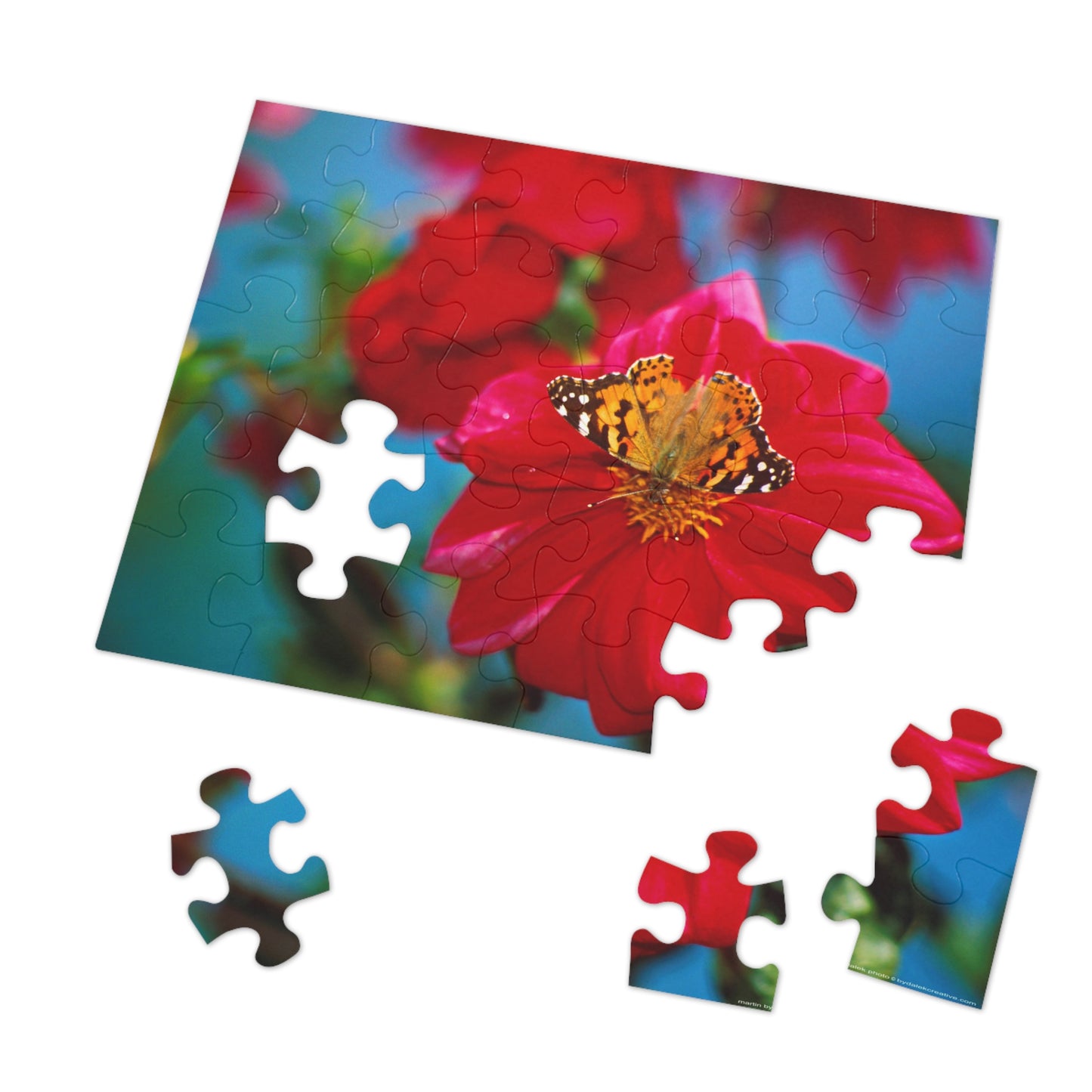 Lady in Red Jigsaw Puzzle (30, 110, 252, 500,1000-Piece)