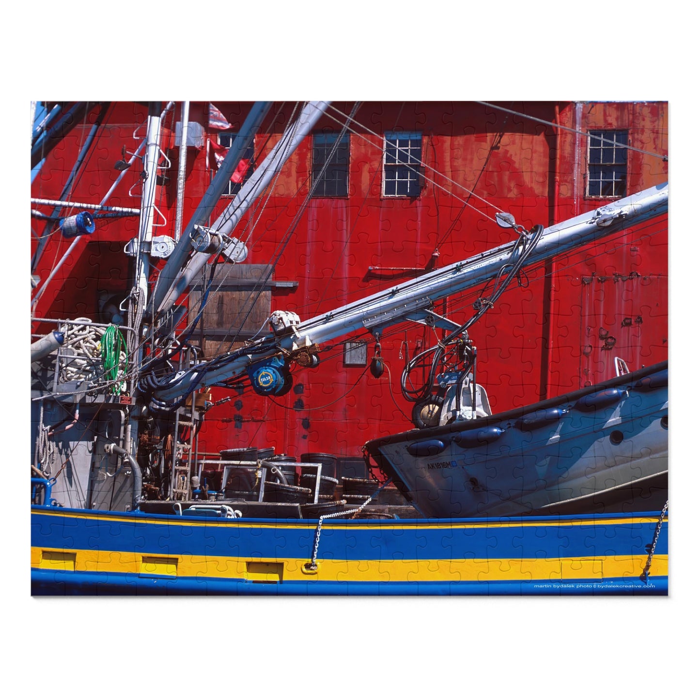 Fishing Boat Jigsaw Puzzle (30, 110, 252, 500,1000-Piece)