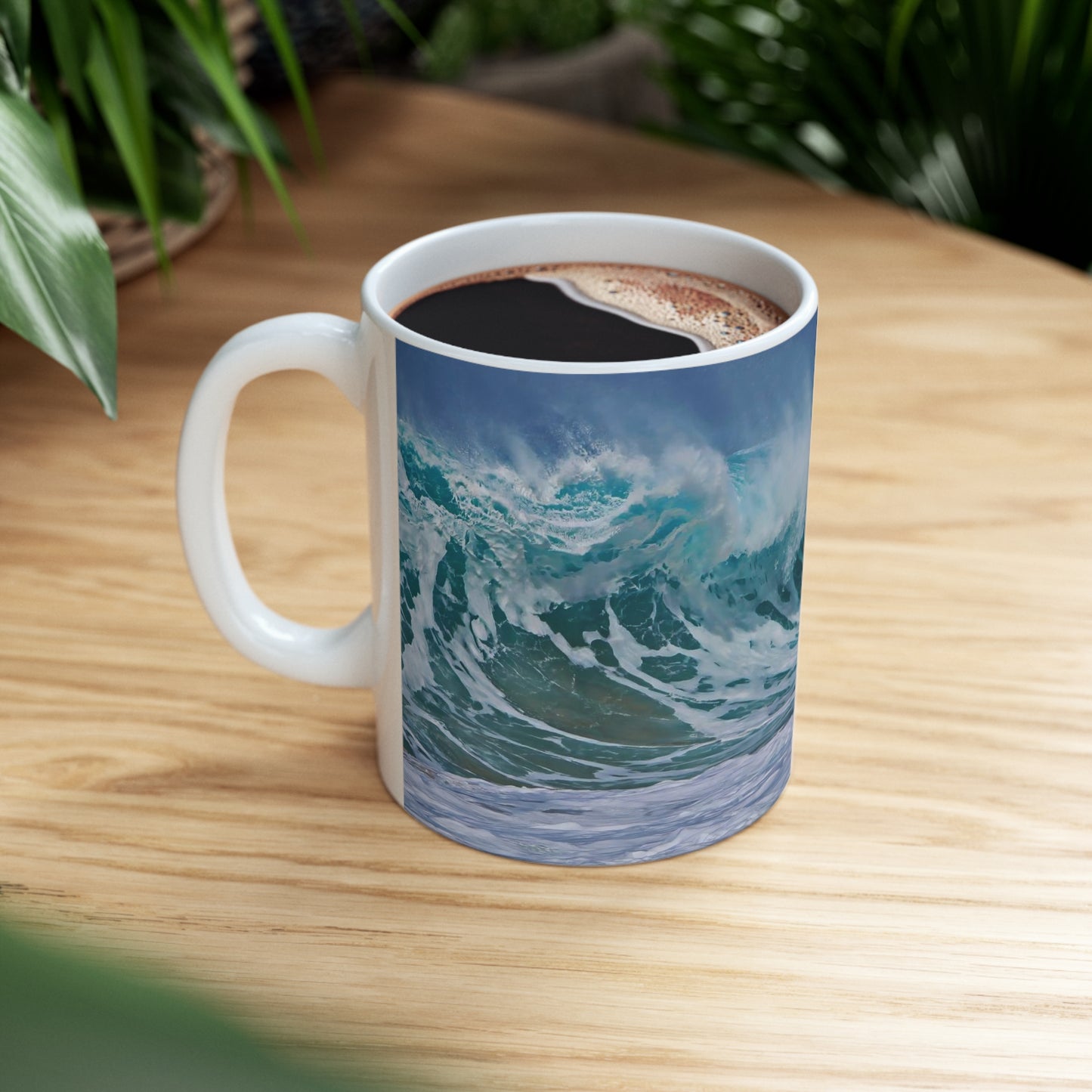 Tidel Wave Ceramic Mug 11oz