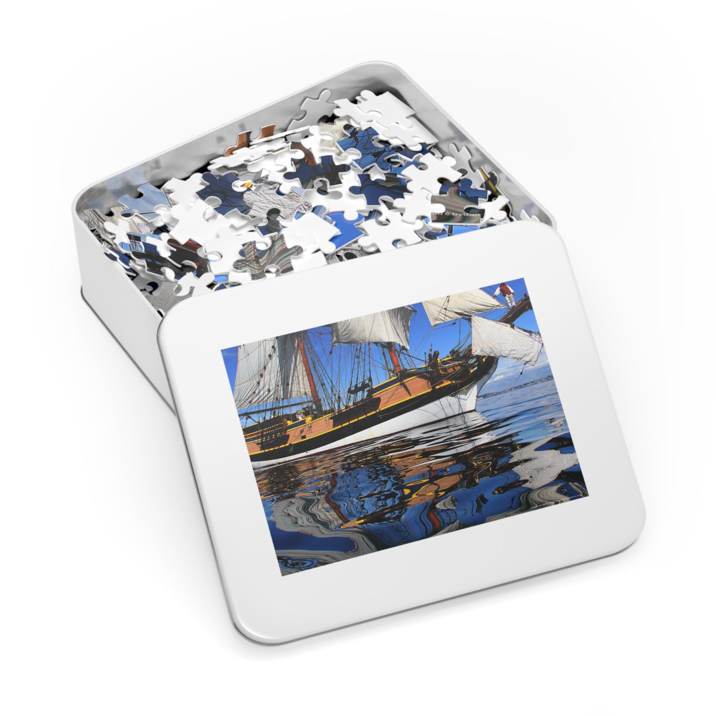 Reflecting Elegance Jigsaw Puzzle (30, 110, 252, 500,1000-Piece)