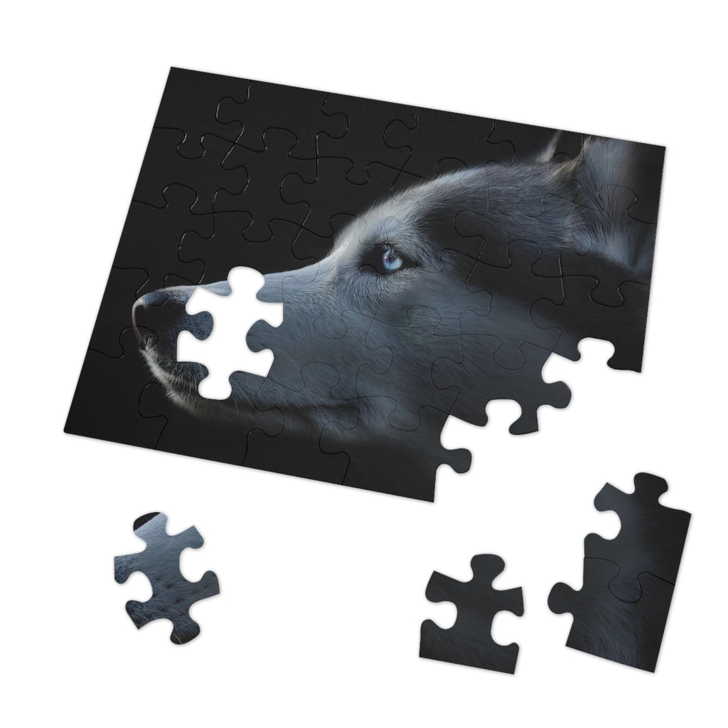 Husky Gaze Jigsaw Puzzle (30, 110, 252, 500,1000-Piece)