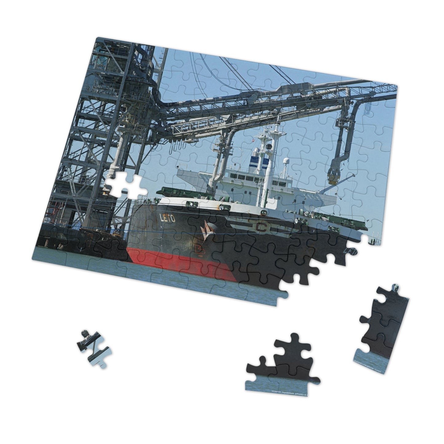 Refinery Tanker Jigsaw Puzzle (30, 110, 252, 500,1000-Piece)