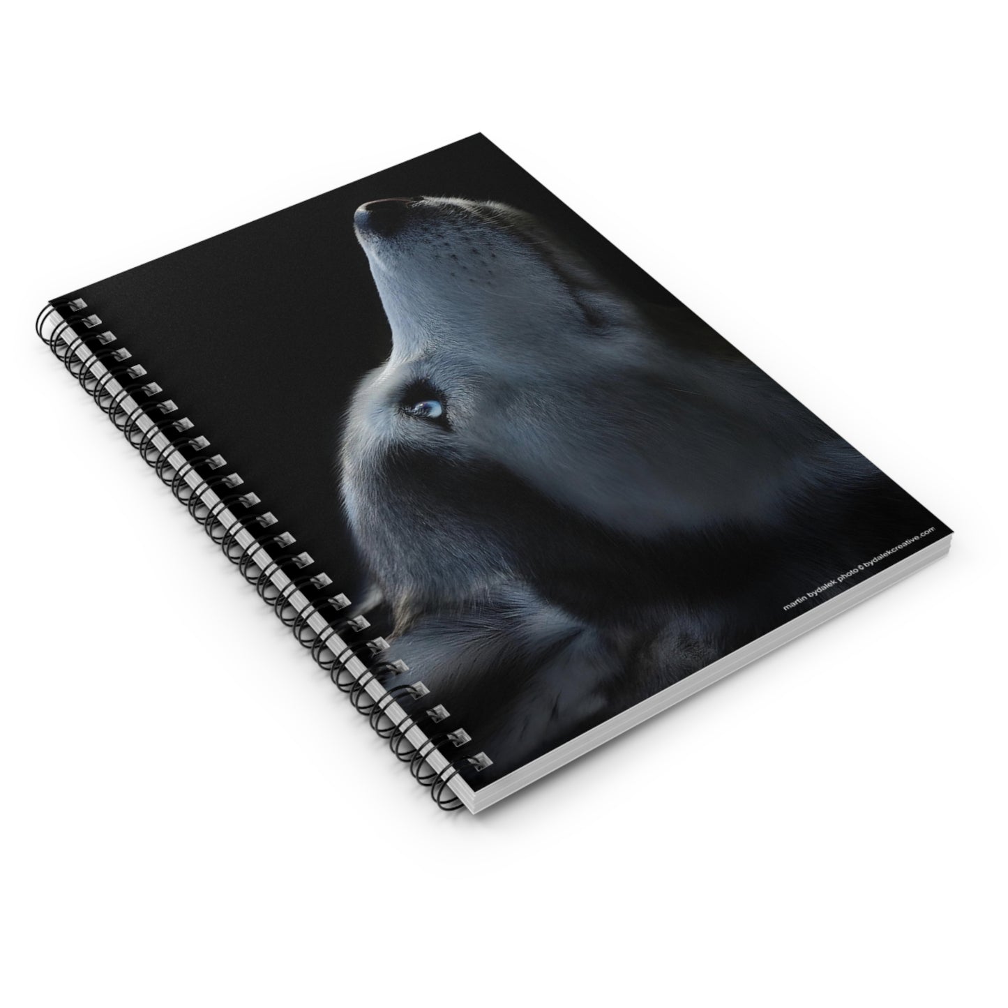 Husky Gaze Spiral Notebook - Ruled Line