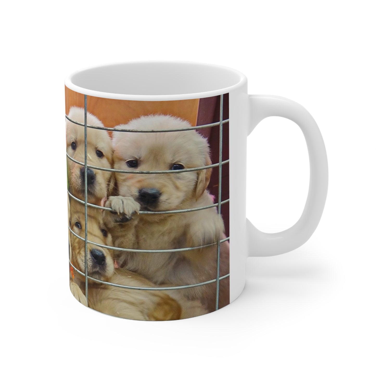 Golden Joy Ceramic Mug 11oz